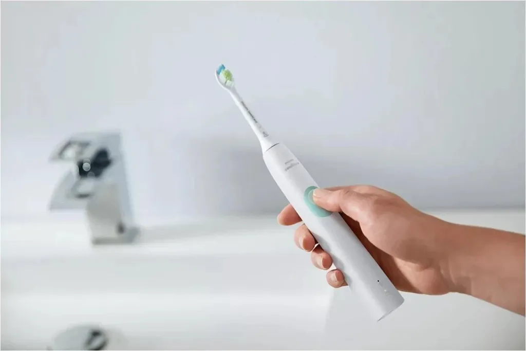 Furçë dhëmbësh sonike Philips HX6807/24 Sonicare ProtectiveClean, e bardhë - 2