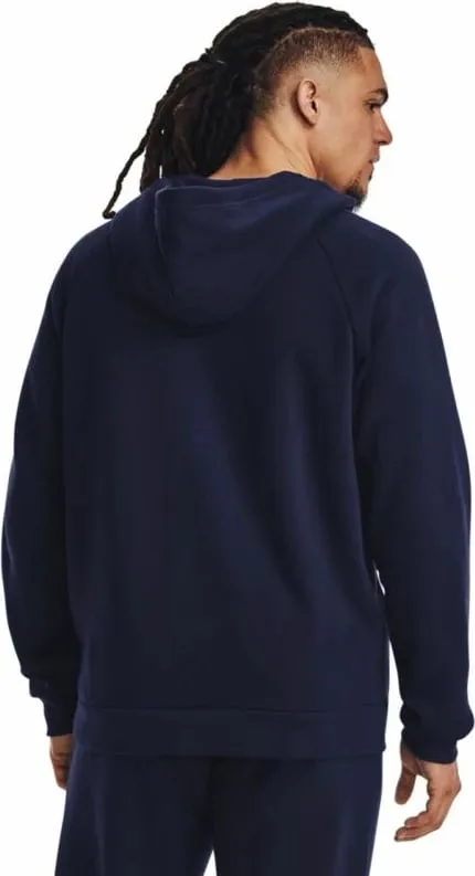 Duks me kapuç Under Armour për meshkuj, blu marin - 4
