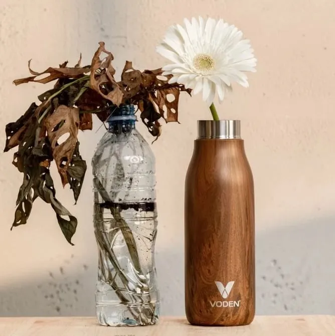 Shishe (TERMOS) 0.5L DESIGN -Wood-en - 6