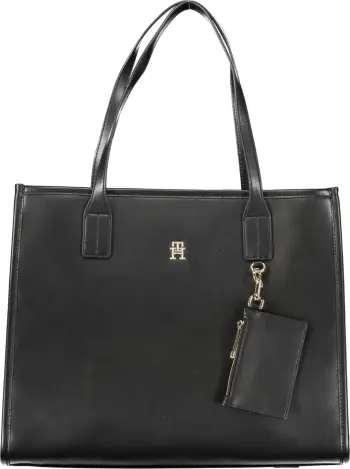 Çantë për femra TOMMY HILFIGER, e zezë