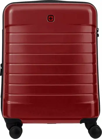 Valixhe Wenger Lyne Carry-On Hardside Case, e kuqe