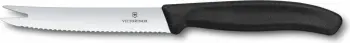 Thikë Victorinox Swiss Classic Chesse and sausage 11cm, e zezë