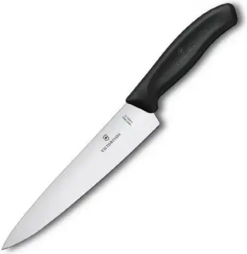 Thikë kuzhine Victorinox Swiss Classic 19cm, për çdo lloj mishi, e zezë