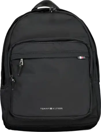 Çantë shpine për meshkuj TOMMY HILFIGER, e zezë