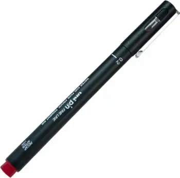 Marker Uni-PIN02-200 i kuq