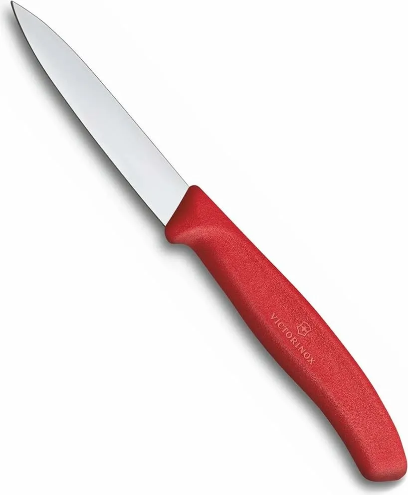 Thikë për prerje Victorinox, 8 cm, e kuqe - 1