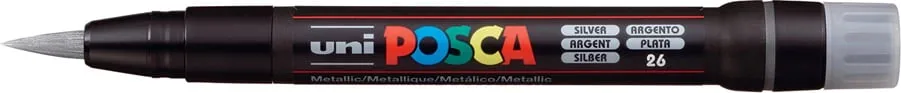 Marker Uni-pcf-350 Posca silver - 1