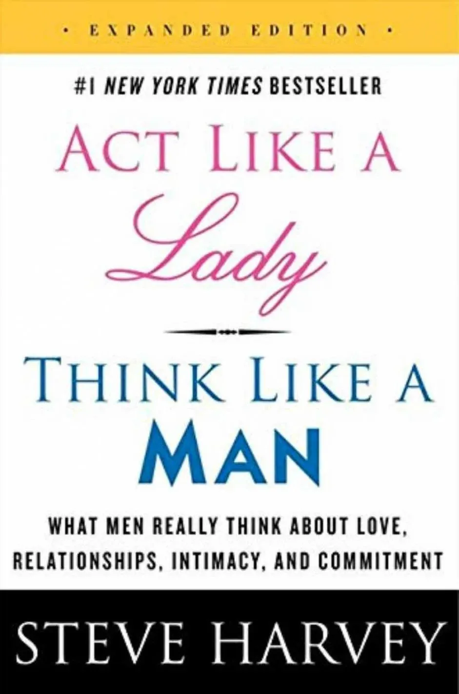 Act Like A Lady - Think Like A Man - Steve Harvey - 1