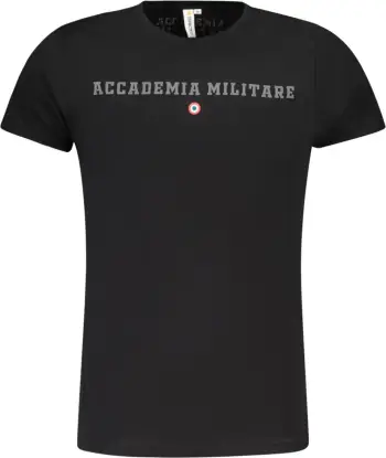 Maicë për meshkuj ACCADEMIA MILITARE, e zezë