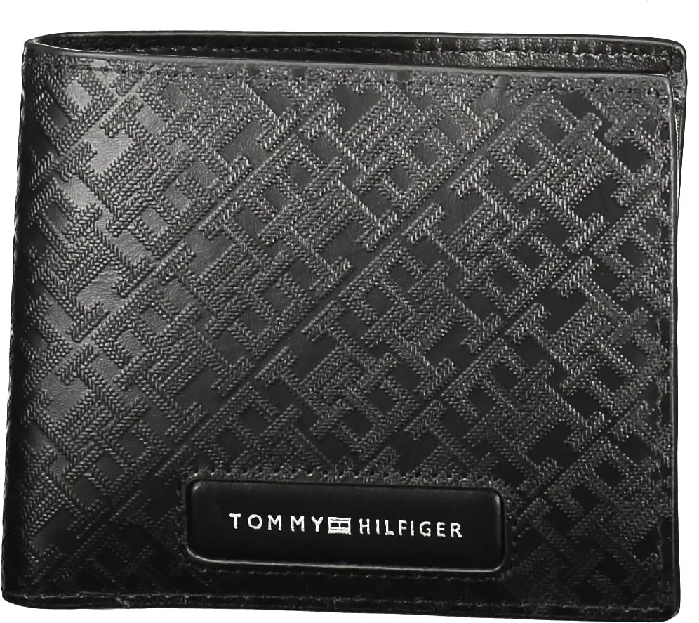 Portofol për meshkuj TOMMY HILFIGER, i zi - 1