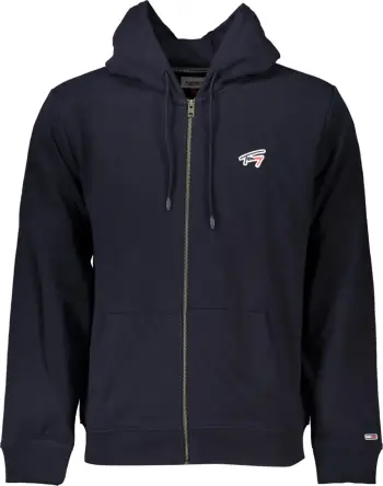 Duks me kapuç për meshkuj TOMMY HILFIGER, të kaltër