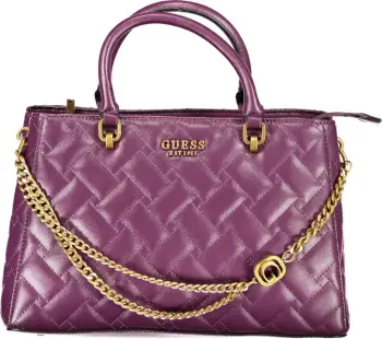 Çantë për femra GUESS JEANS Gracelynn, e purpurt