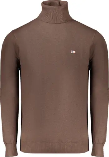 Xhemper për meshkuj NORWAY 1963 turtleneck, kafe