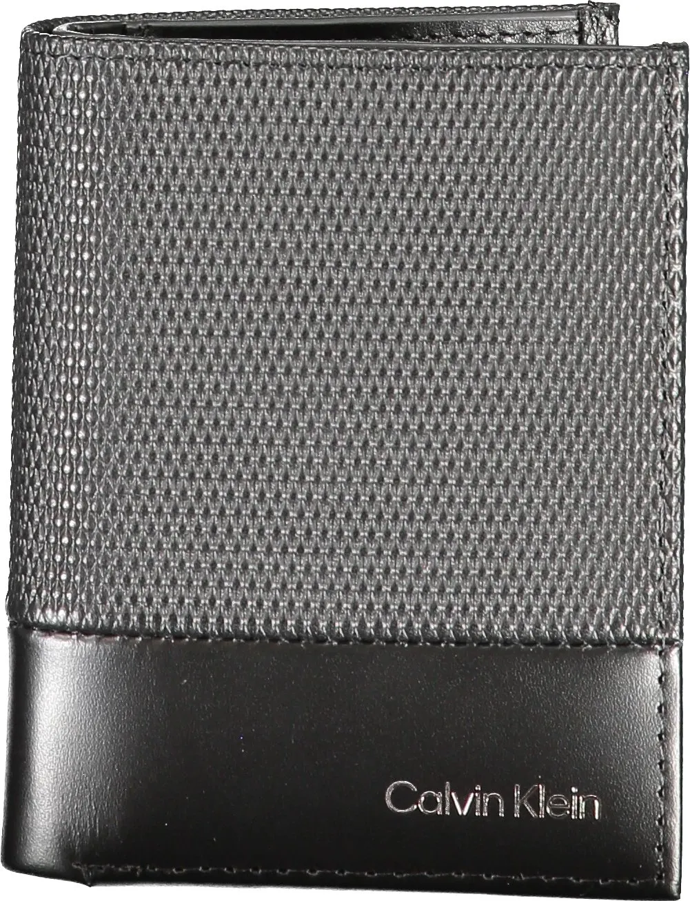 Portofol për meshkuj Calvin Klein, i zi - 1