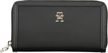 Portofol për femra TOMMY HILFIGER, të zezë
