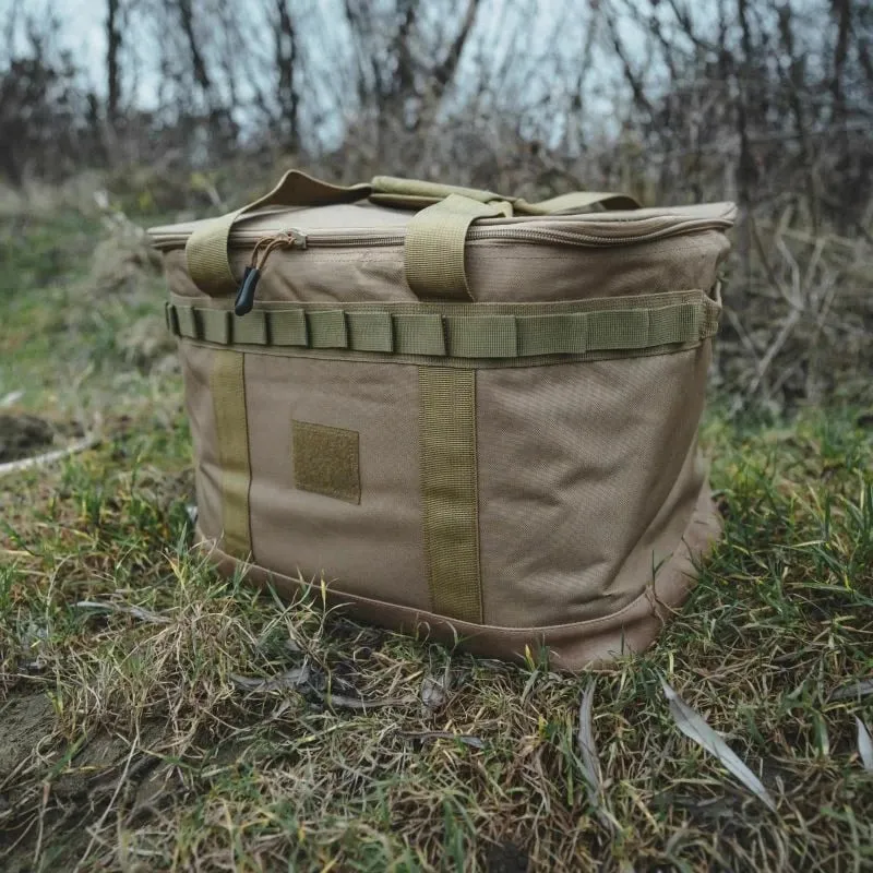 Çantë kampingu Offlander Offroad 14L, poliester najlon, khaki - 15
