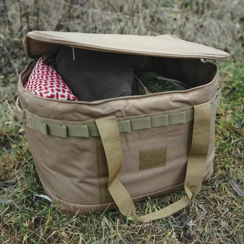 Çantë kampingu Offlander Offroad 14L, poliester najlon, khaki - 17