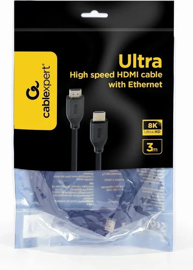Kabllo HDMI GEMBIRD CC-HDMI8K-3M, e zeza - 5