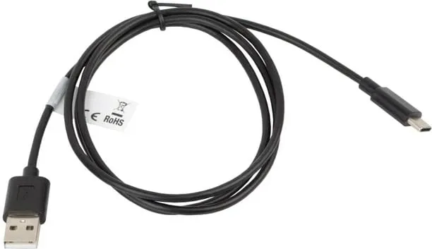 Kabllo Lanberg, USB A / USB C, 1 m, e zezë - 2