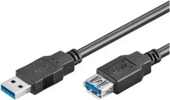 Kabëll USB 3.0 No-Name 1.8m, Blu