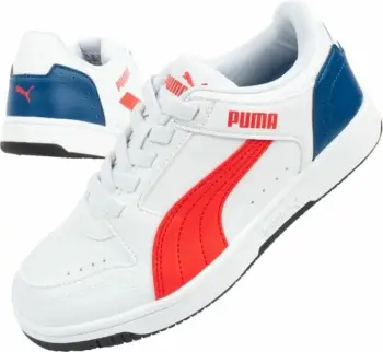 Atlete fëmijë Puma, të bardha