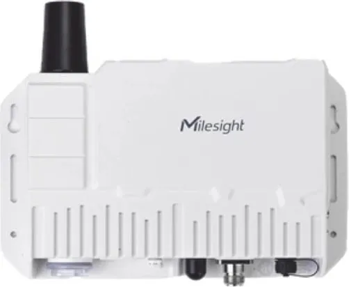 Gateway IoT Milesight Ultra Low Power Solar LoRaWAN 30W, e bardhë - 1