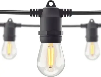 Varg dritash LED me 10 llamba, 9W, përdorim i jashtëm