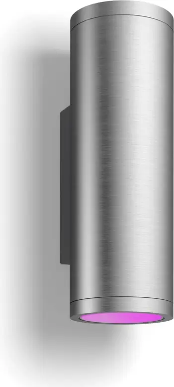 Llambë muri e jashtme Philips Hue Appear, LED, IP44, inox