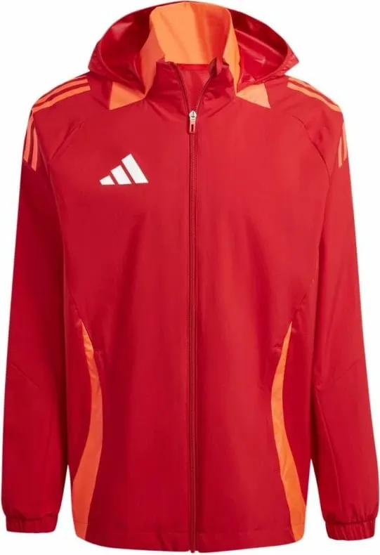 Jakne për meshkuj adidas, e kuqe - 1