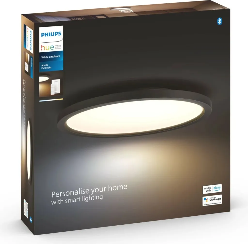 Panel LED Philips Hue Aurelle, dimmable, nuanca të bardha, i bardhë - 2