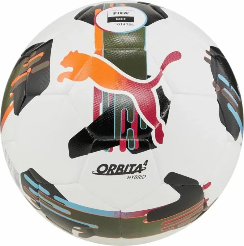Top futbolli Puma, bardhë e zi - 1