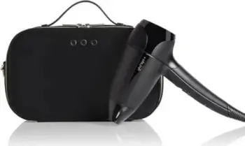 Tharëse flokësh ghd Flight+, i zi