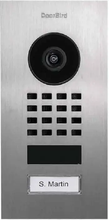 Stacion video IP DoorBird D1101V, ngjyra RAL 7016