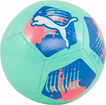 Top futbolli Puma, për femra e meshkuj, blu e gjelbër