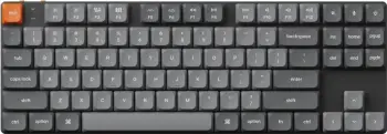 Tastierë Keychron K1 Max, 80% TKL, Red Switch, e zezë-gri