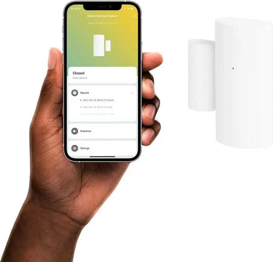 Sensor Bluetooth Hombli smarter, Kontakt, i bardhë - 2