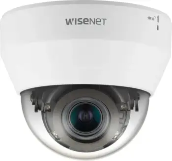 Kamerë sigurie Hanwha QND-6082R1, IP, me kabllo, Dome, e bardhë
