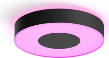 Dritë tavani smart Philips Hue Xamento, mesatare, LED, e zezë