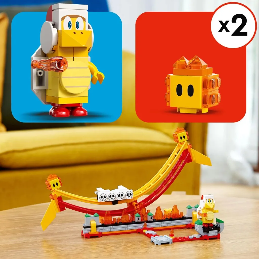 LEGO Super Mario Lava Wave Ride Expansion Set 71416 - 4