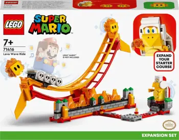 LEGO Super Mario Lava Wave Ride Expansion Set 71416