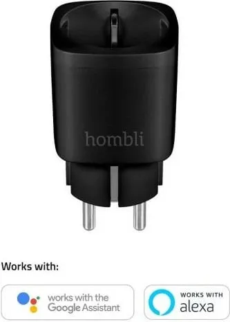 Prizë inteligjente Hombli Smart Socket, Wi Fi, EU, e zezë - 3