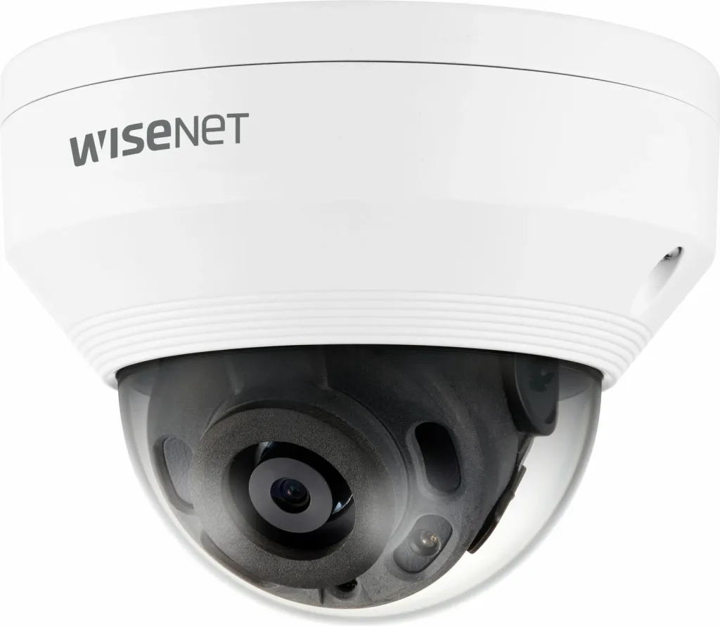 Kamerë sigurie IP Hanwha QNV-6022R, Wired, Dome, e zezë, e bardhë - 1