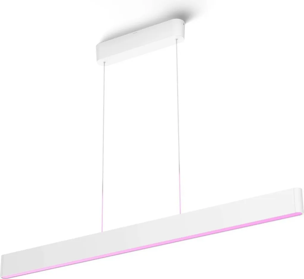Dritë varëse Philips Hue Ensis, Smart, Bluetooth, LED, Metal, Bardhë - 1