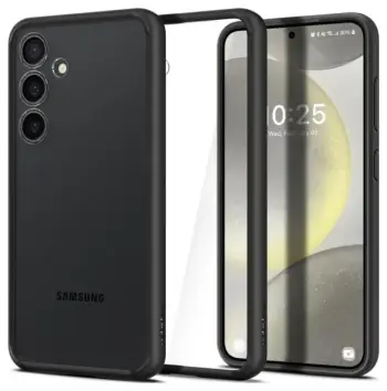 Mbështjellëse për Samsung Galaxy S24 Spigen Ultra Hybrid, e zezë