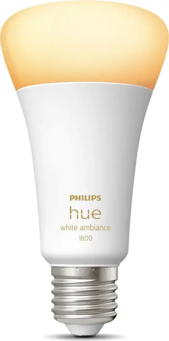 Llambë smart Philips Hue White ambience A67, LED, E27, Bluetooth/Zigbee, e bardhë