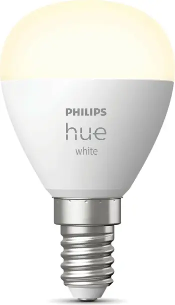 Llambë smart Philips Hue White Lustre E14, Bluetooth/Zigbee, LED, Bardhë