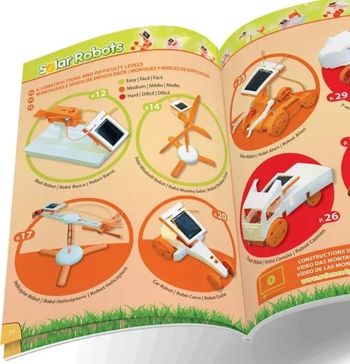 Science4You Solar Robots Construction Kit - 2