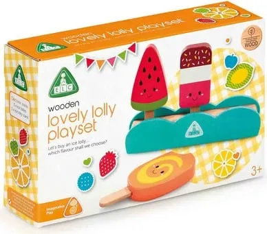 Set lodër lodër për fëmijë Early Learning Centre Wooden Lovely Lolly Playset - 4