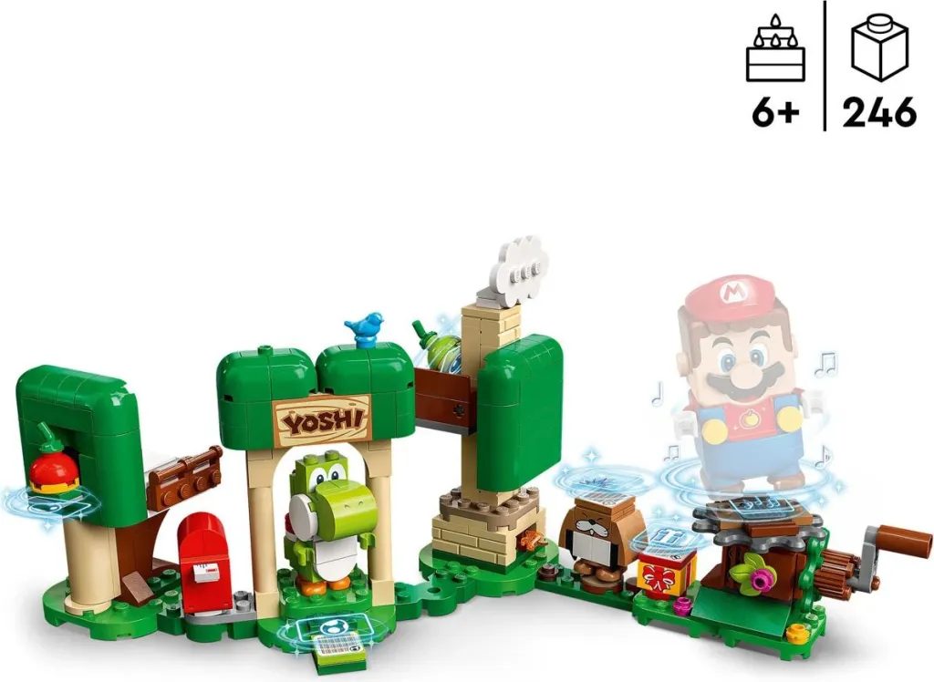 Set lodër për fëmijë LEGO Super Mario Yoshi’s Gift House Expansion - 2