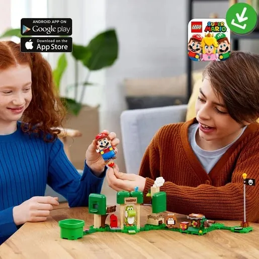 Set lodër për fëmijë LEGO Super Mario Yoshi’s Gift House Expansion - 3